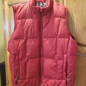 Eddie Bauer premium goosedown puffer vest XL